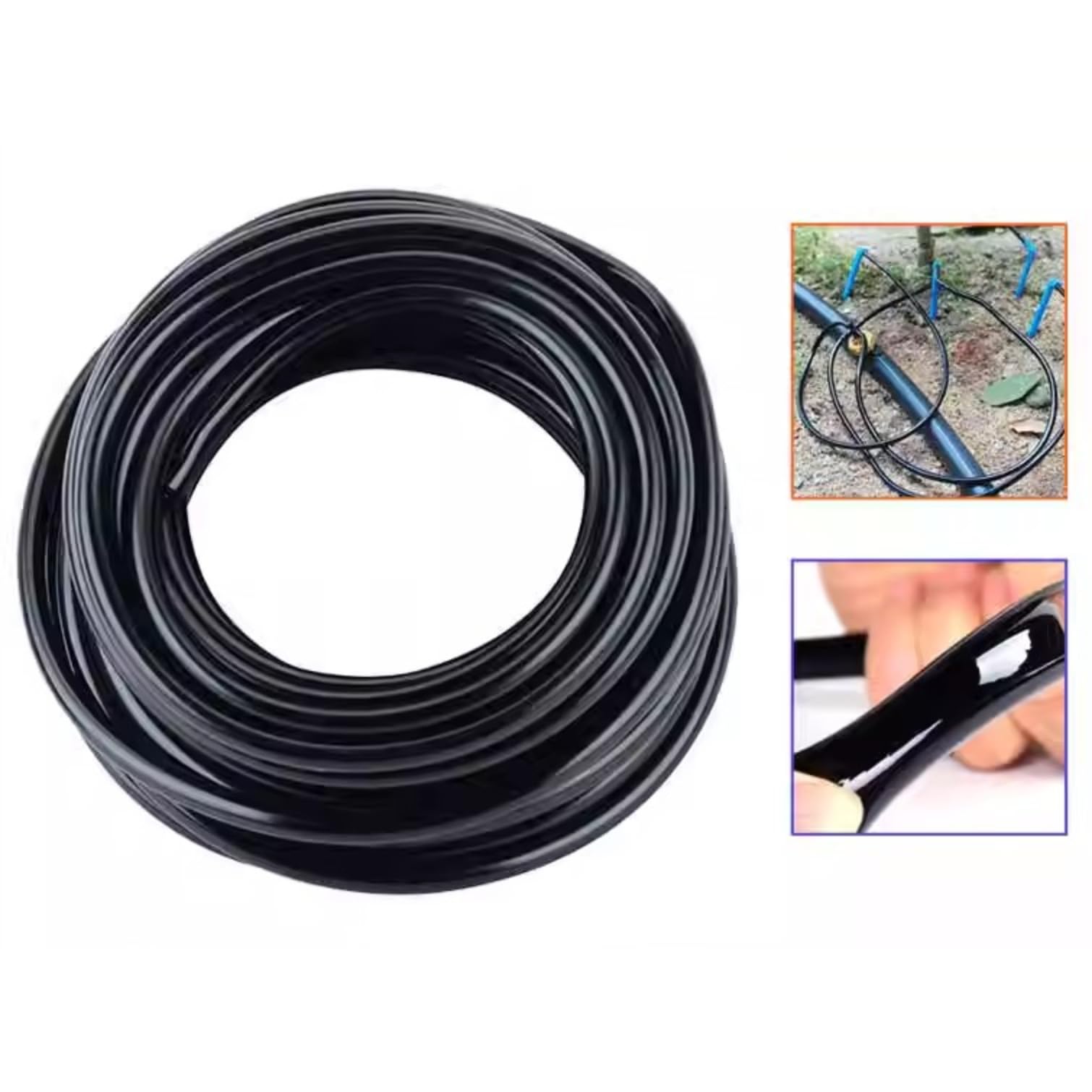 Kuuleyn Tubo Irrigazione 8/11mm 10m PVC Microgetto