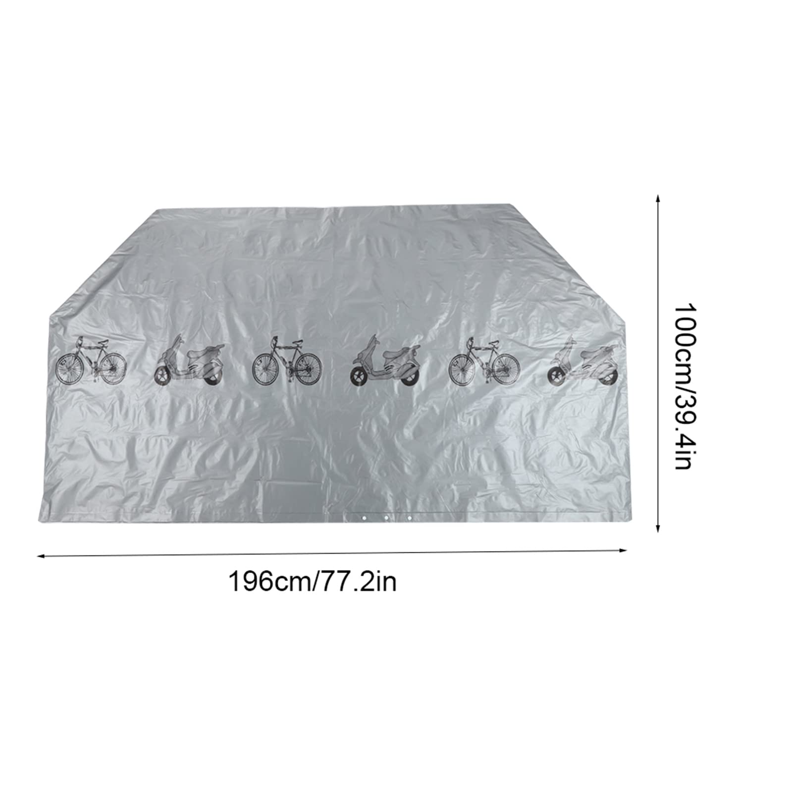 Kuuleyn Copertura Scooter Mobilità 140x66cm Antipioggia