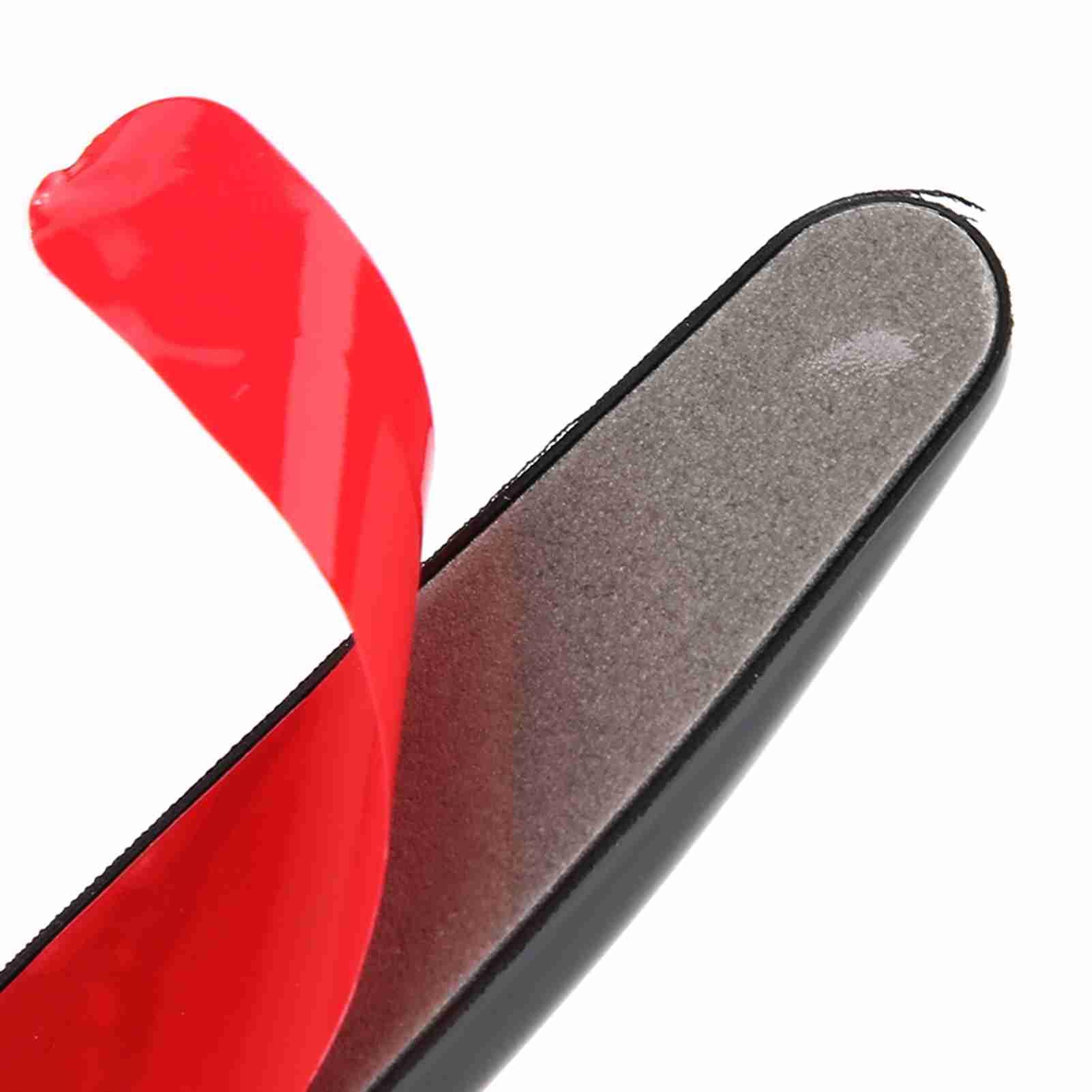 Kuuleyn Protezione Portiera Auto nera 4 pezzi antigraffio