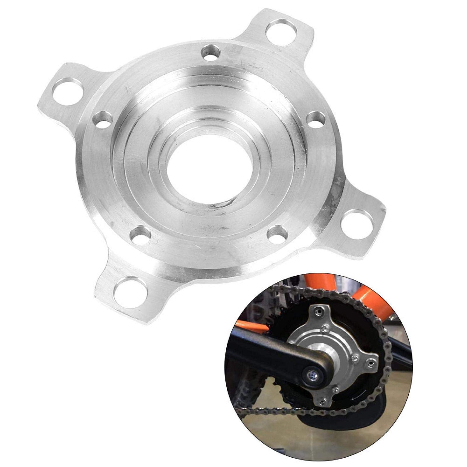Kuuleyn adattatore corona bici TSDZ2 104 BCD alluminio