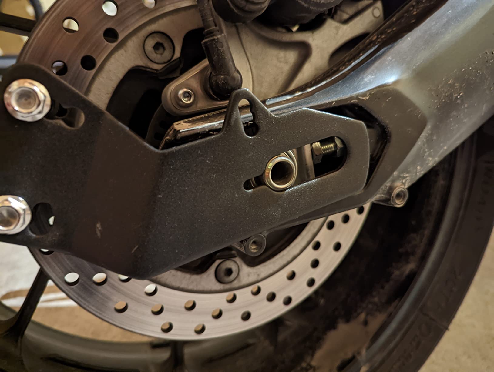 Kuuleyn Parafango Posteriore Moto 12-18 Pollici Acciaio
