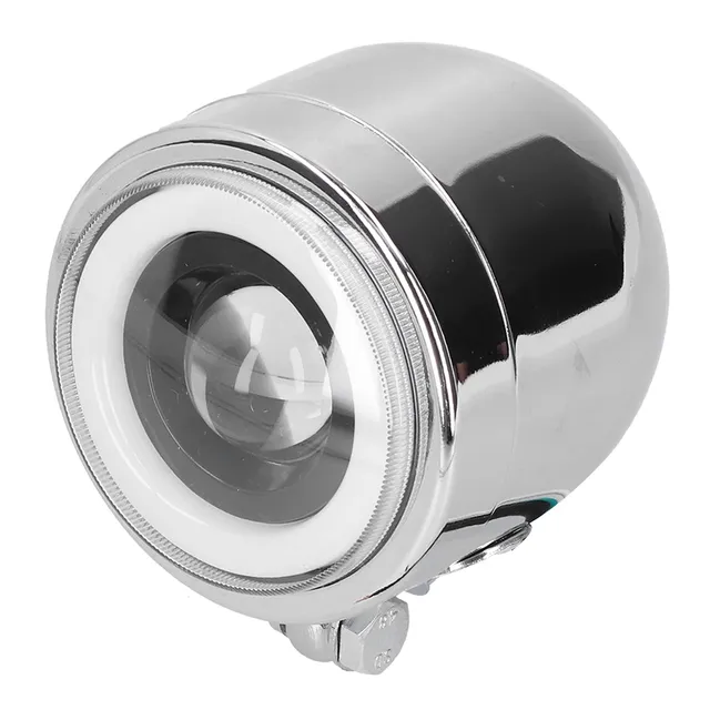 Hapivida faro led moto 4,25 pollici universale occhio angelo C