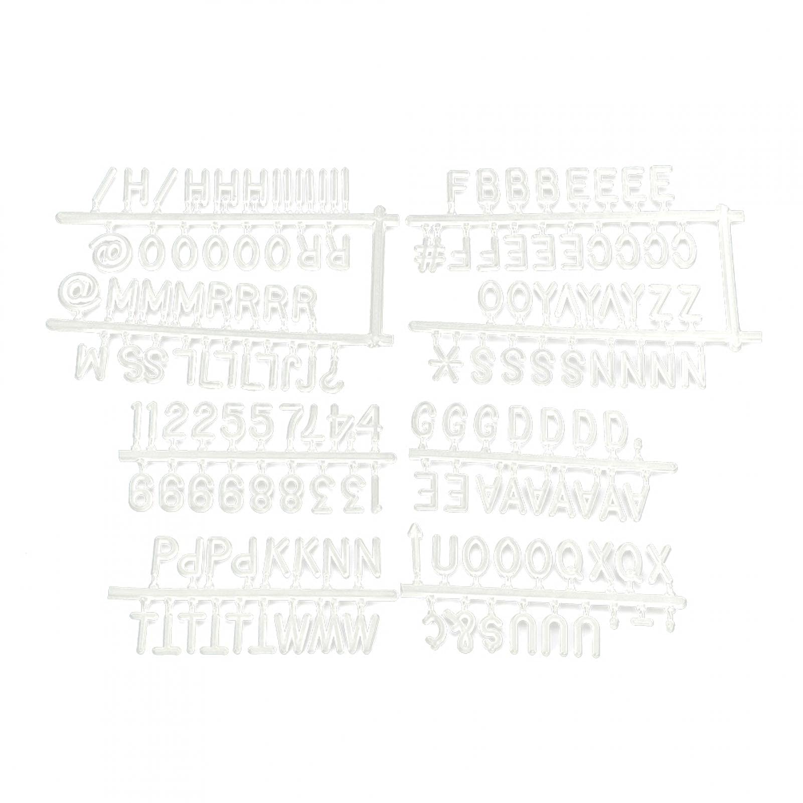 Kuuleyn lavagna lettere 25x25 cm bianca con lettere