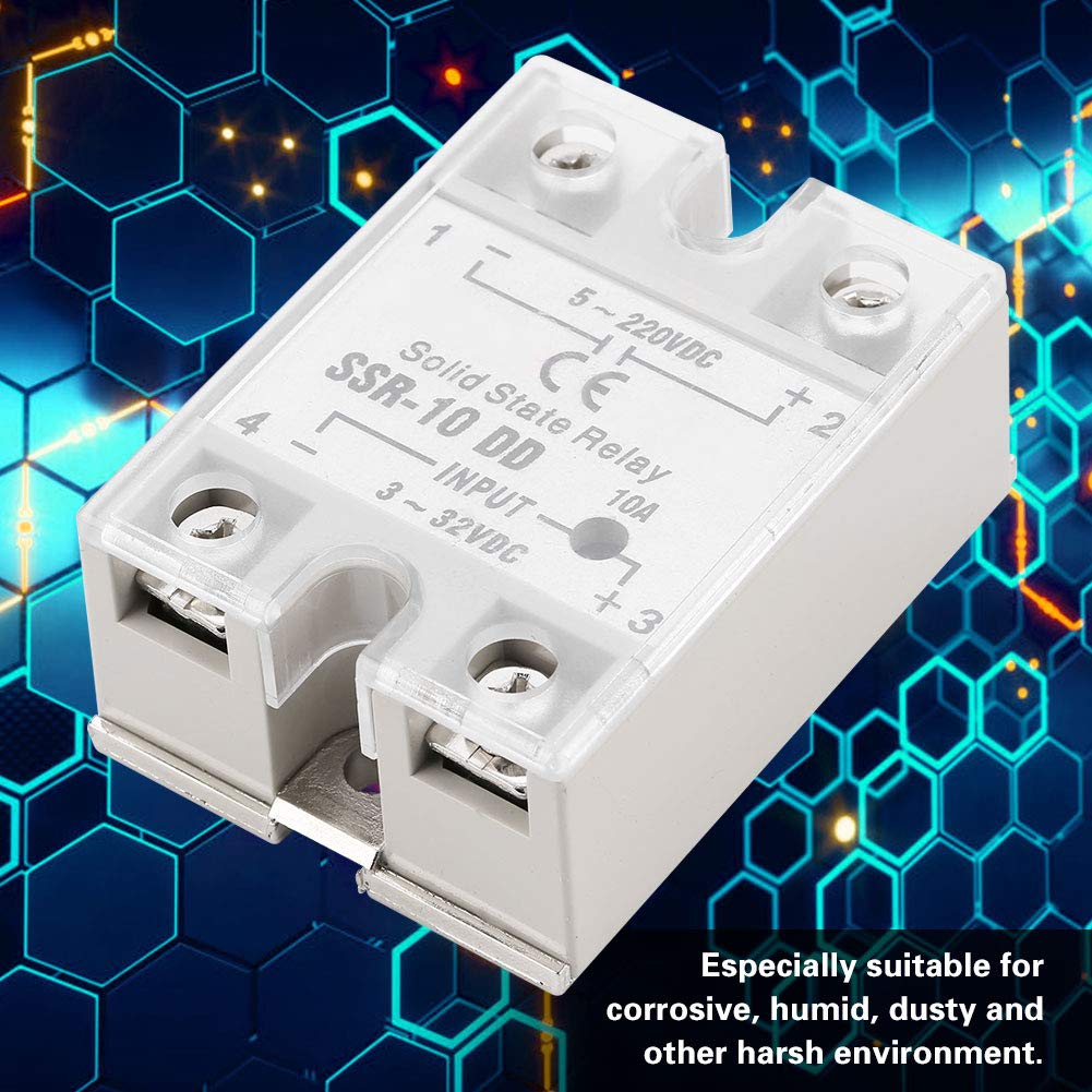 Kuuleyn SSR-10DD relè stato solido 10A DC-DC
