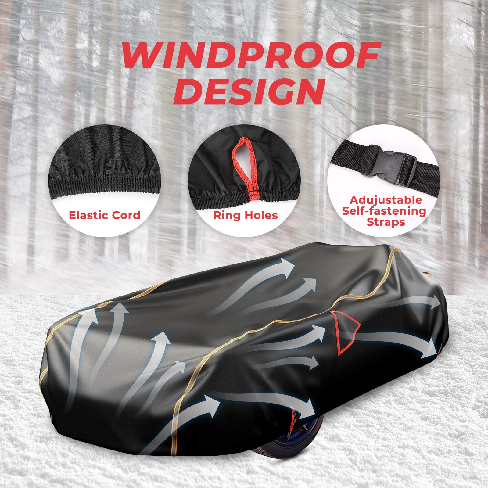 KEMIMOTO Slingshot Telo Copertura + Borsa Console Impermeabile