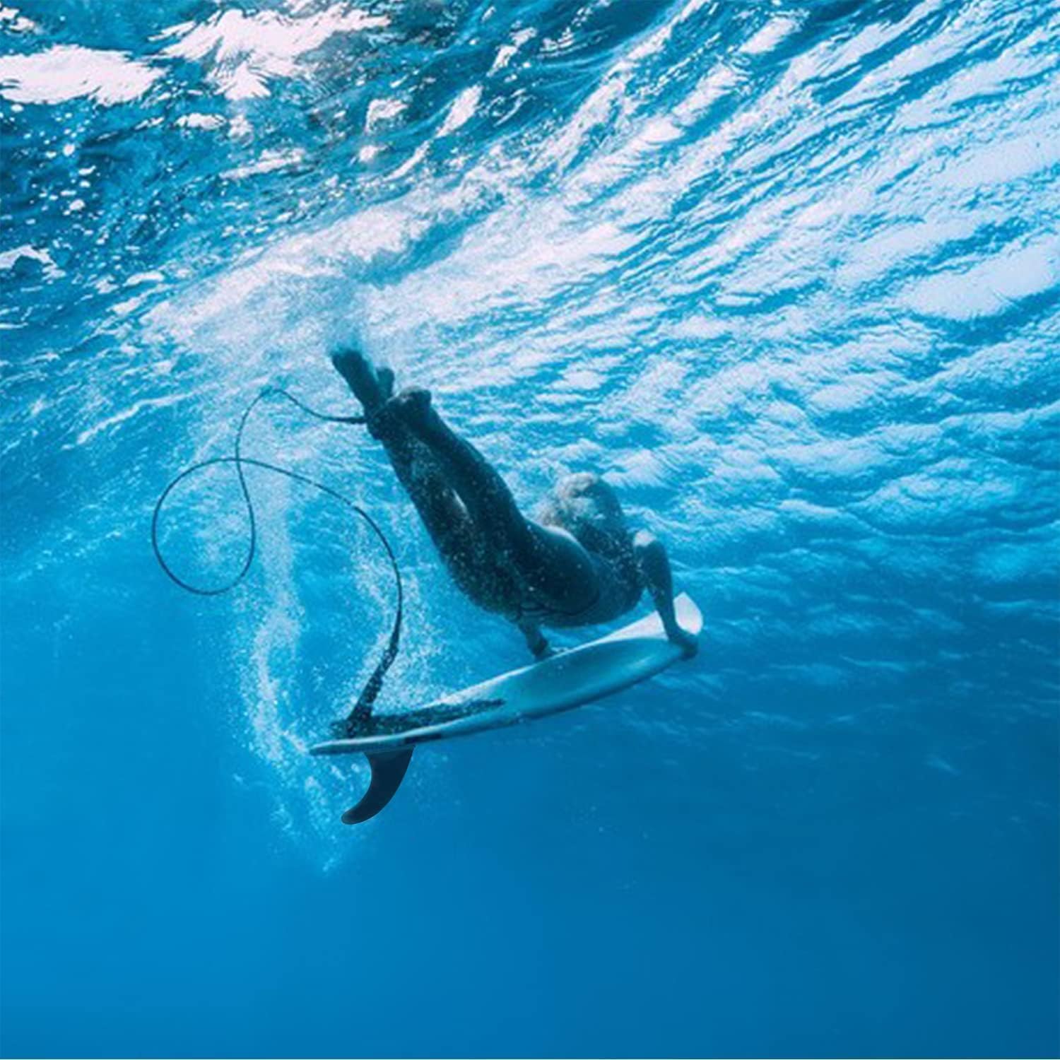 Kuuleyn Pinna Tracciamento Kayak SUP Nera Staccabile