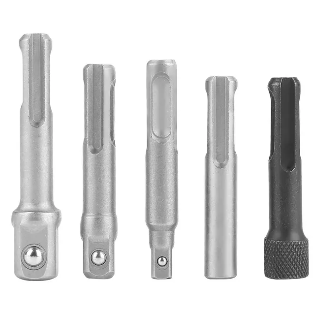 Kuuleyn adattatore presa SDS acciaio set 5 pezzi esagonale