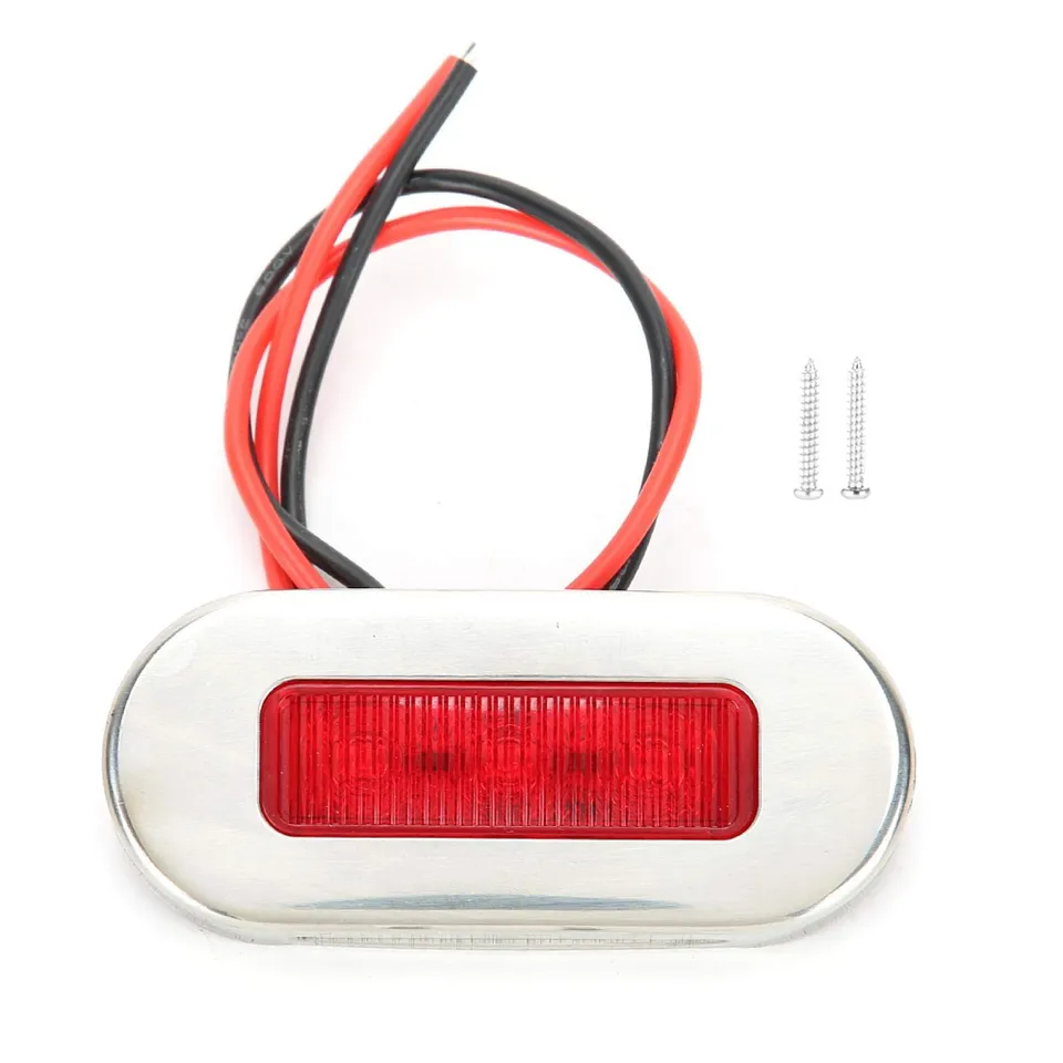 Kuuleyn luce segnalazione barca LED rossa 12V