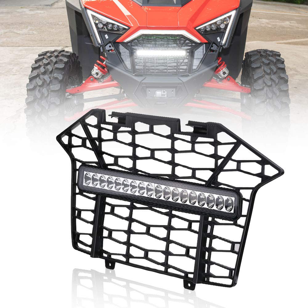 KEMIMOTO RZR PRO XP griglia anteriore mesh con barra LED