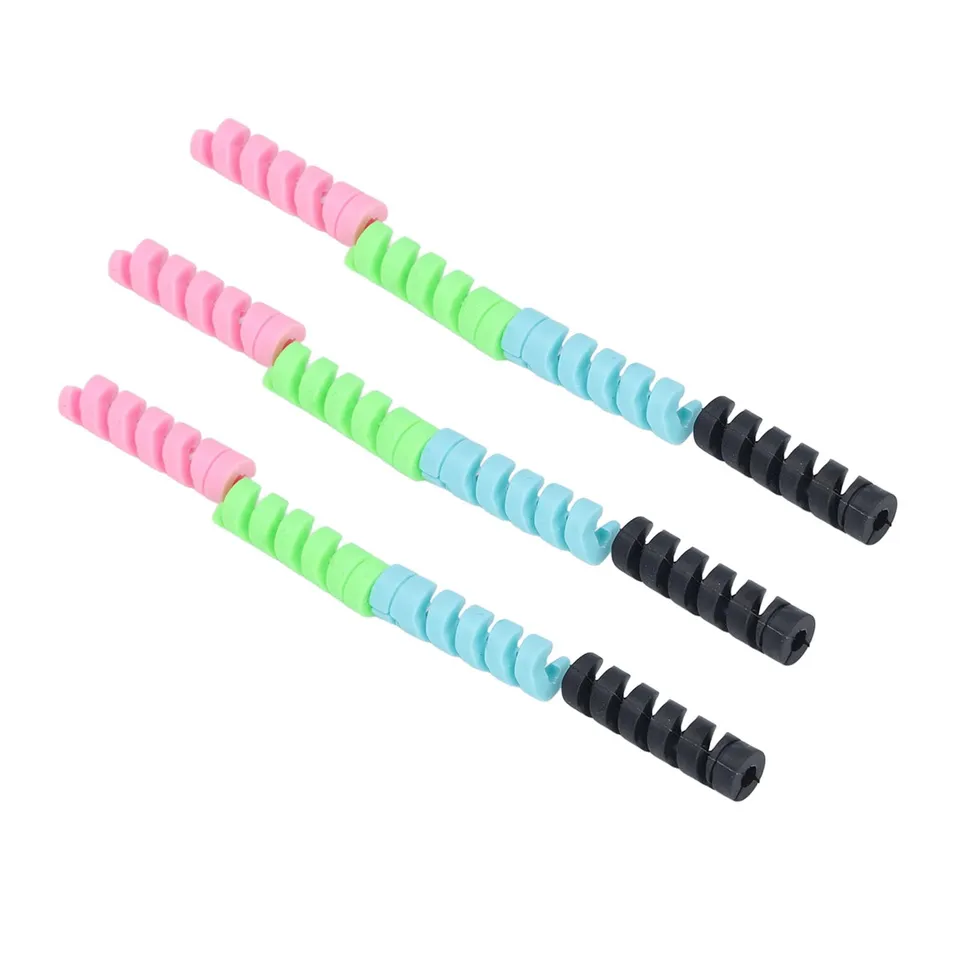 AOWINHIT Protezioni Cavi Silicone Spirale 20 Pezzi