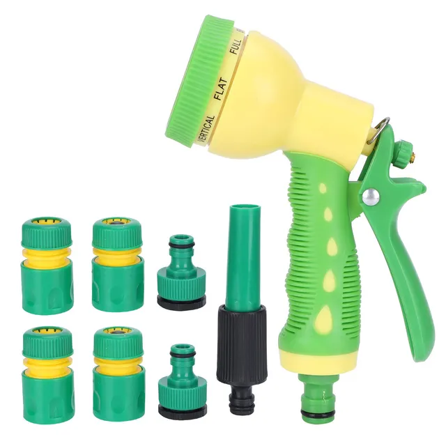 Kuuleyn Pistola Irrigazione Giardino 8 Getti Lancia Alta Pressione