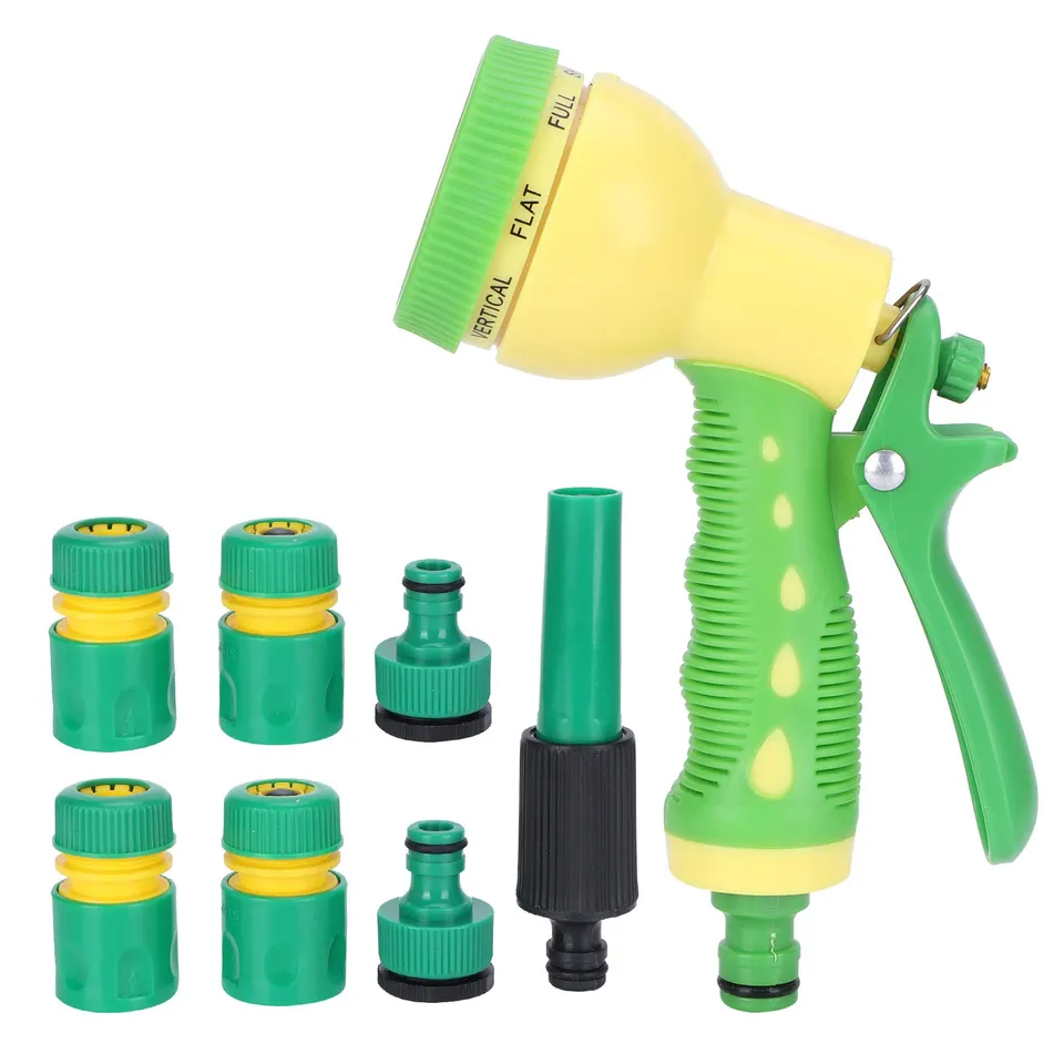 Kuuleyn Pistola Irrigazione Giardino 8 Getti Lancia Alta Pressione