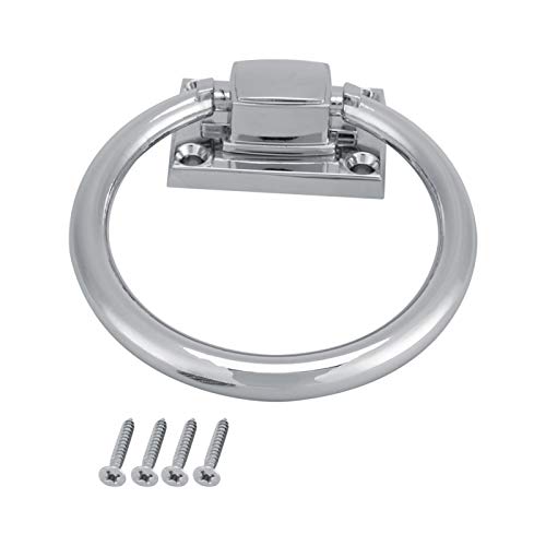Kuuleyn Battente Porta Anello Inox Argento 111 mm