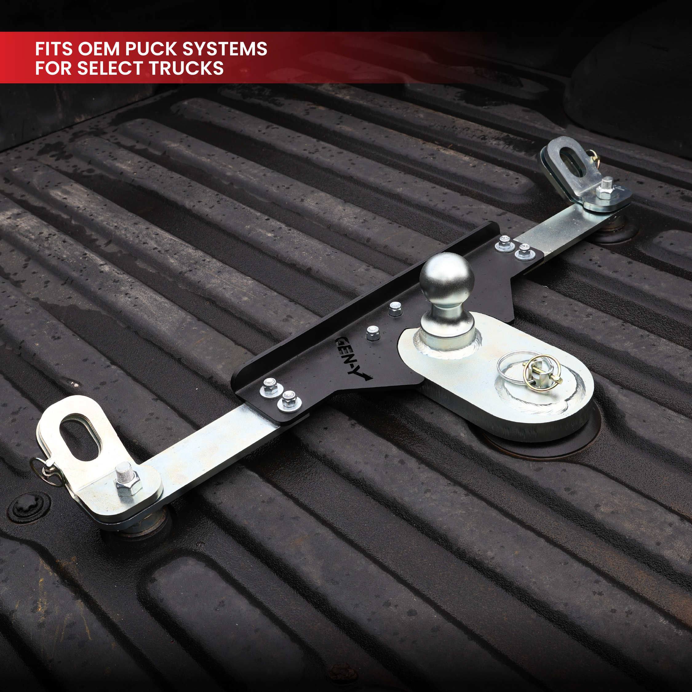 GEN-Y Hitch GoosePuck GEN 2 Gancio Traino 5" 25K