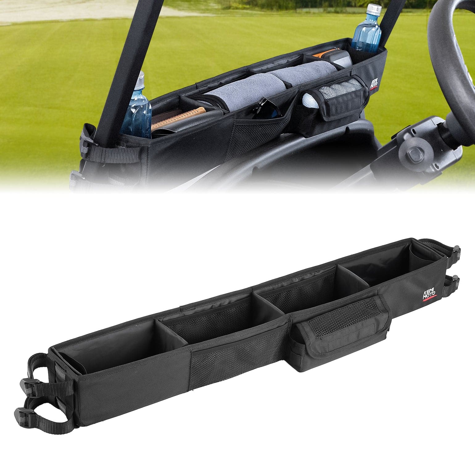 KEMIMOTO Front Storage organizer golf cart 845 mm 9,7L