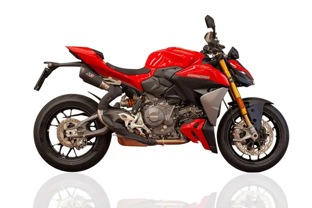 QD Exhaust Gunshot scarico slip-on Ducati Streetfighter V2 2025 Euro5+