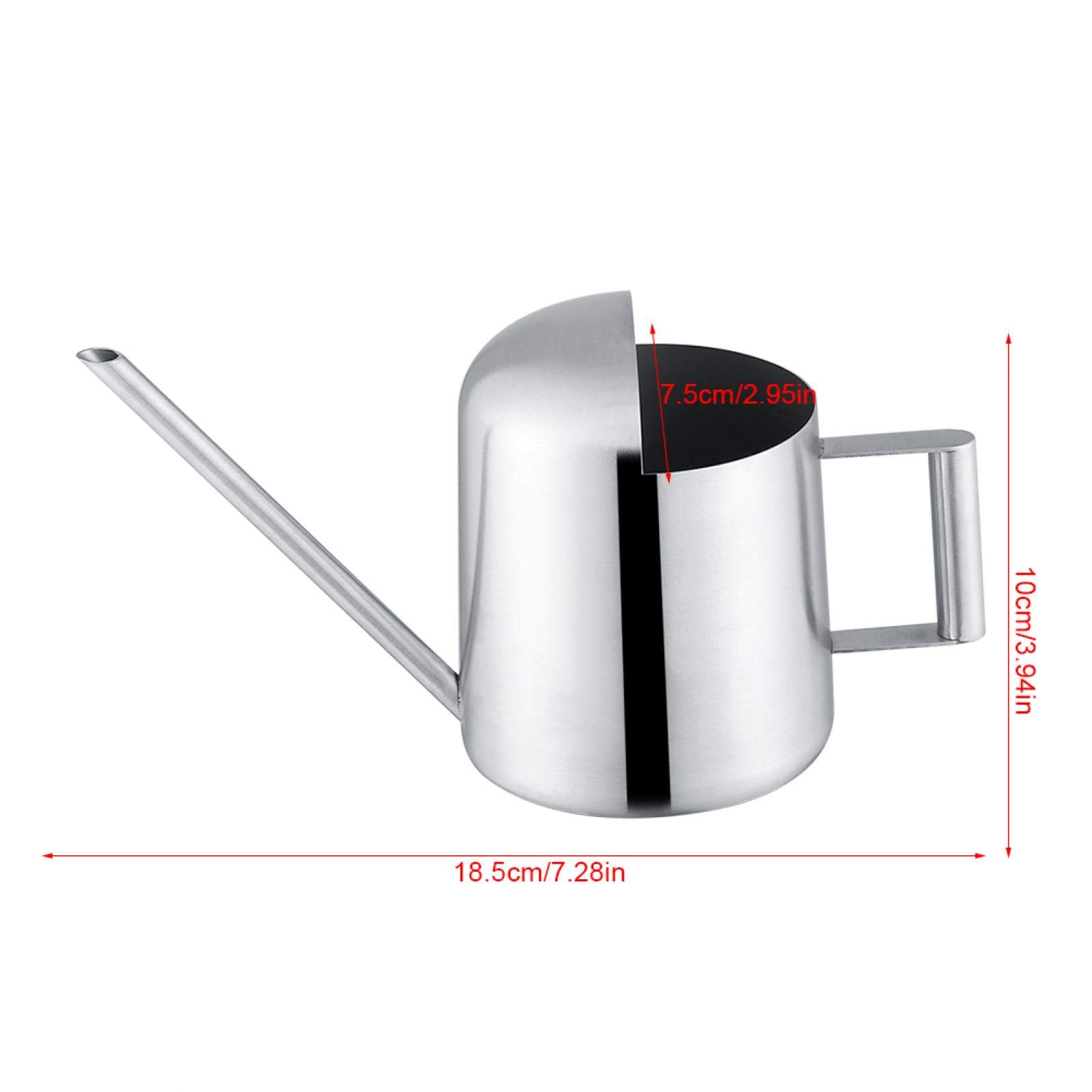Kuuleyn annaffiatoio acciaio inox 300 ml becco lungo