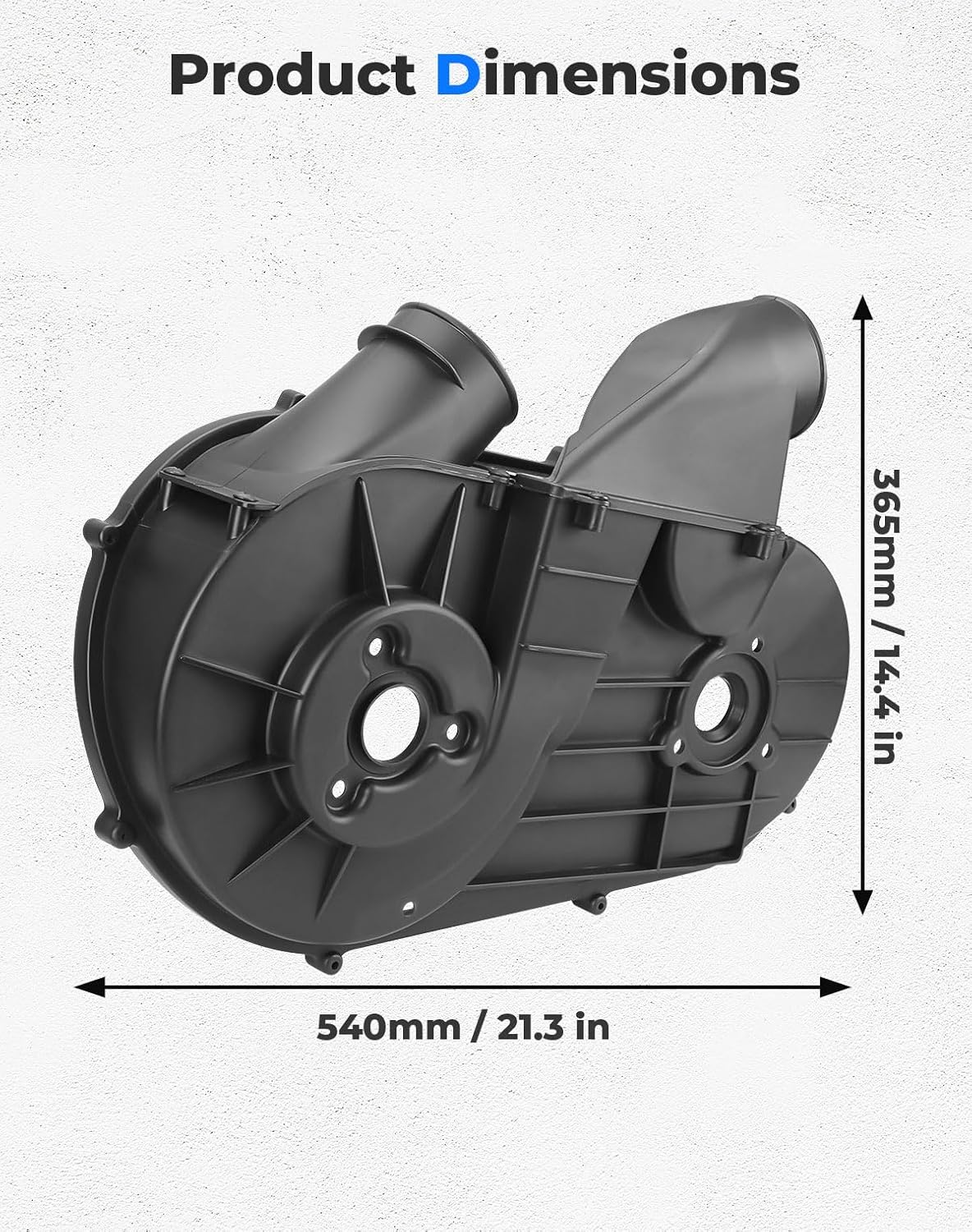 KEMIMOTO RZR XP 1000 cover frizione interna plastica 2635158