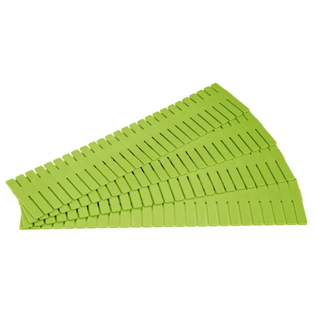 Kuuleyn divisori cassetti PP verde 4 pezzi