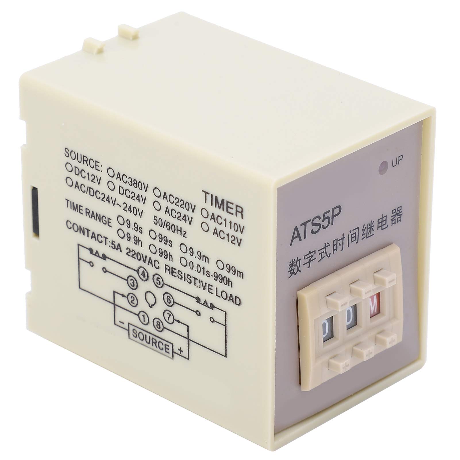 Kuuleyn Relè temporizzatore digitale AC380V ciclo