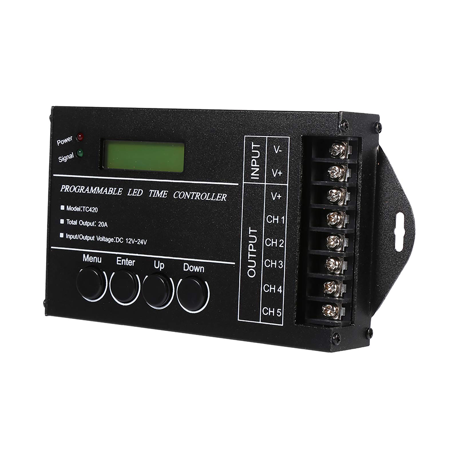 Kuuleyn Controller LED Timer 5 Canali DC12-24V 20A