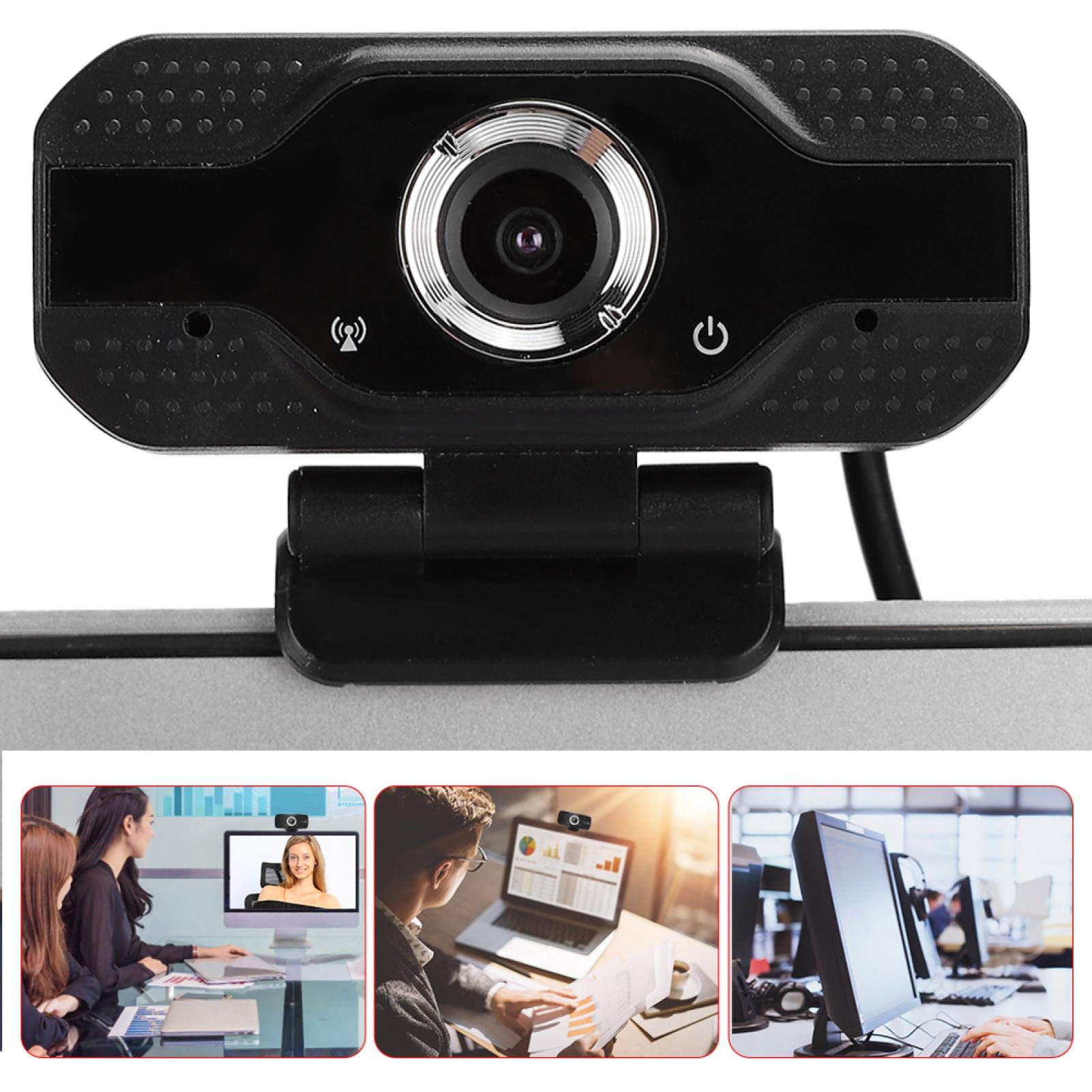 Kuuleyn Webcam 1080p con microfono cancellazione rumore