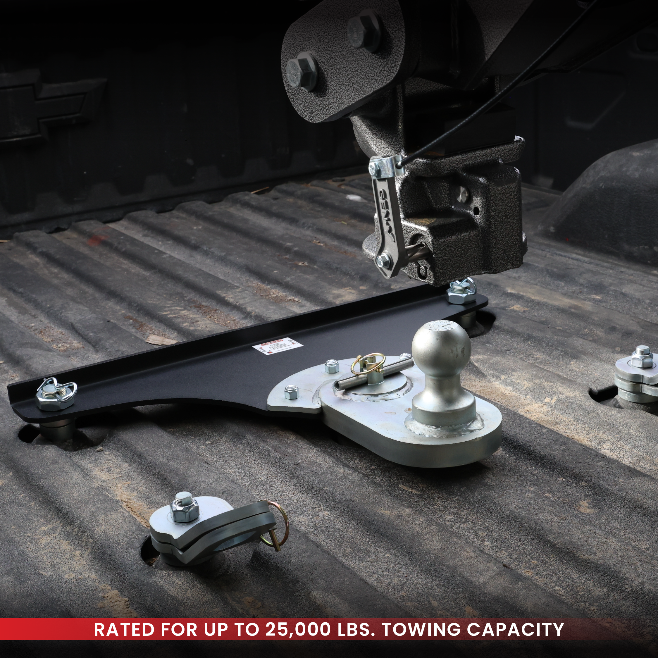 GEN-Y GoosePuck 5" Sfera Traino Gooseneck Offset 25.000 lb