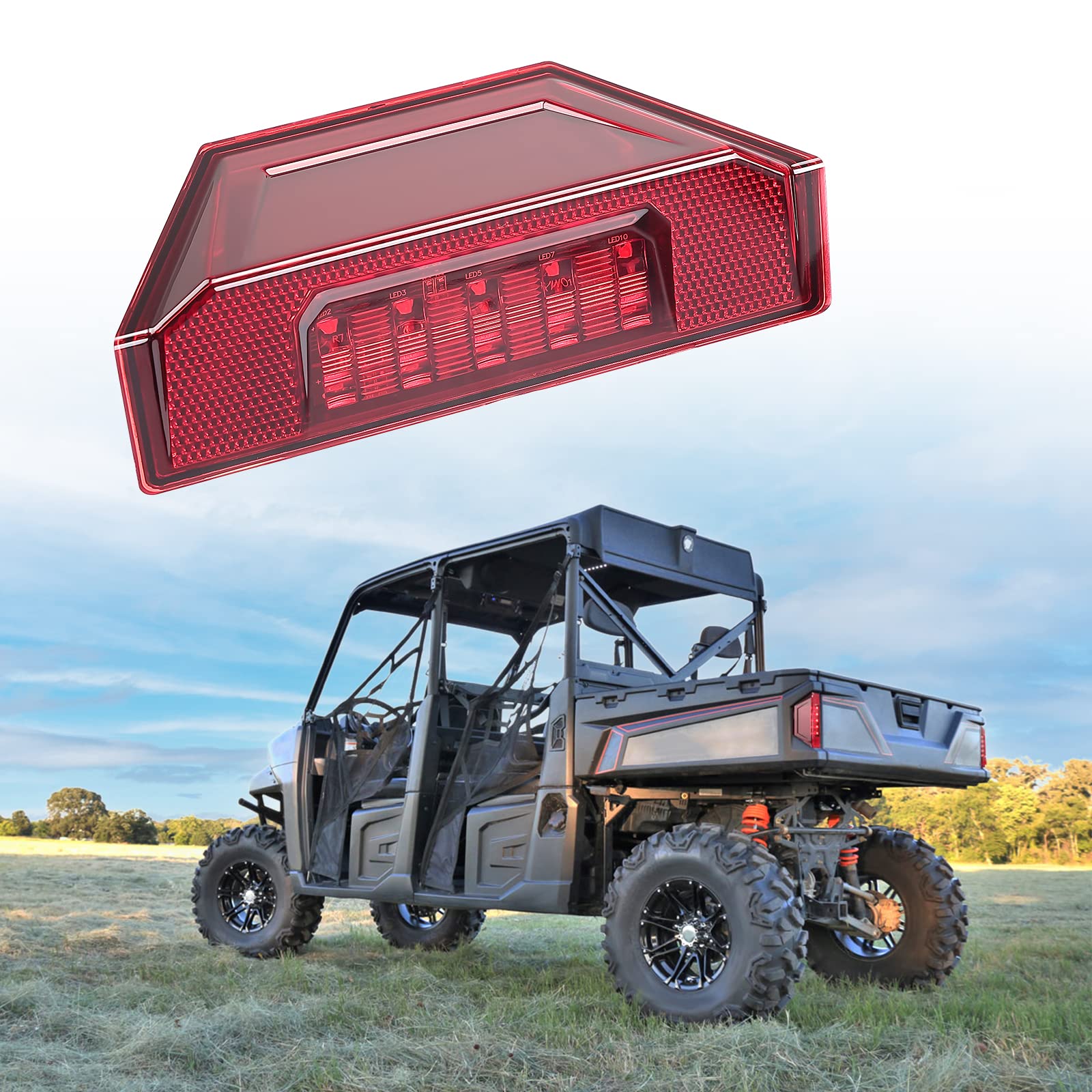 KEMIMOTO Fanale Posteriore LED Ranger General 1 pz