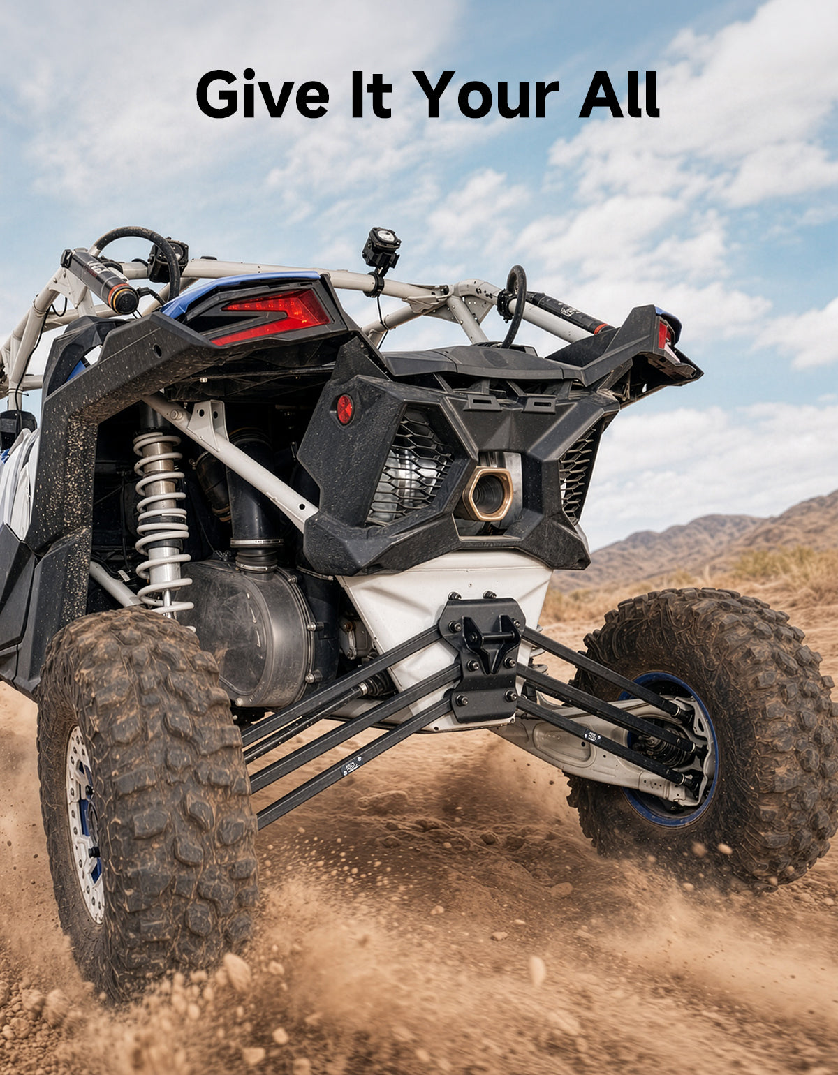 Kemimoto Maverick X3 bracci posteriori 72 pollici acciaio rinforzato