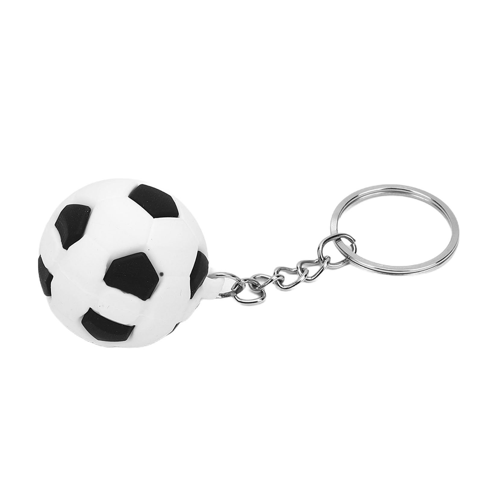 AOWINHIT Portachiavi pallone calcio 3,3 cm PVC