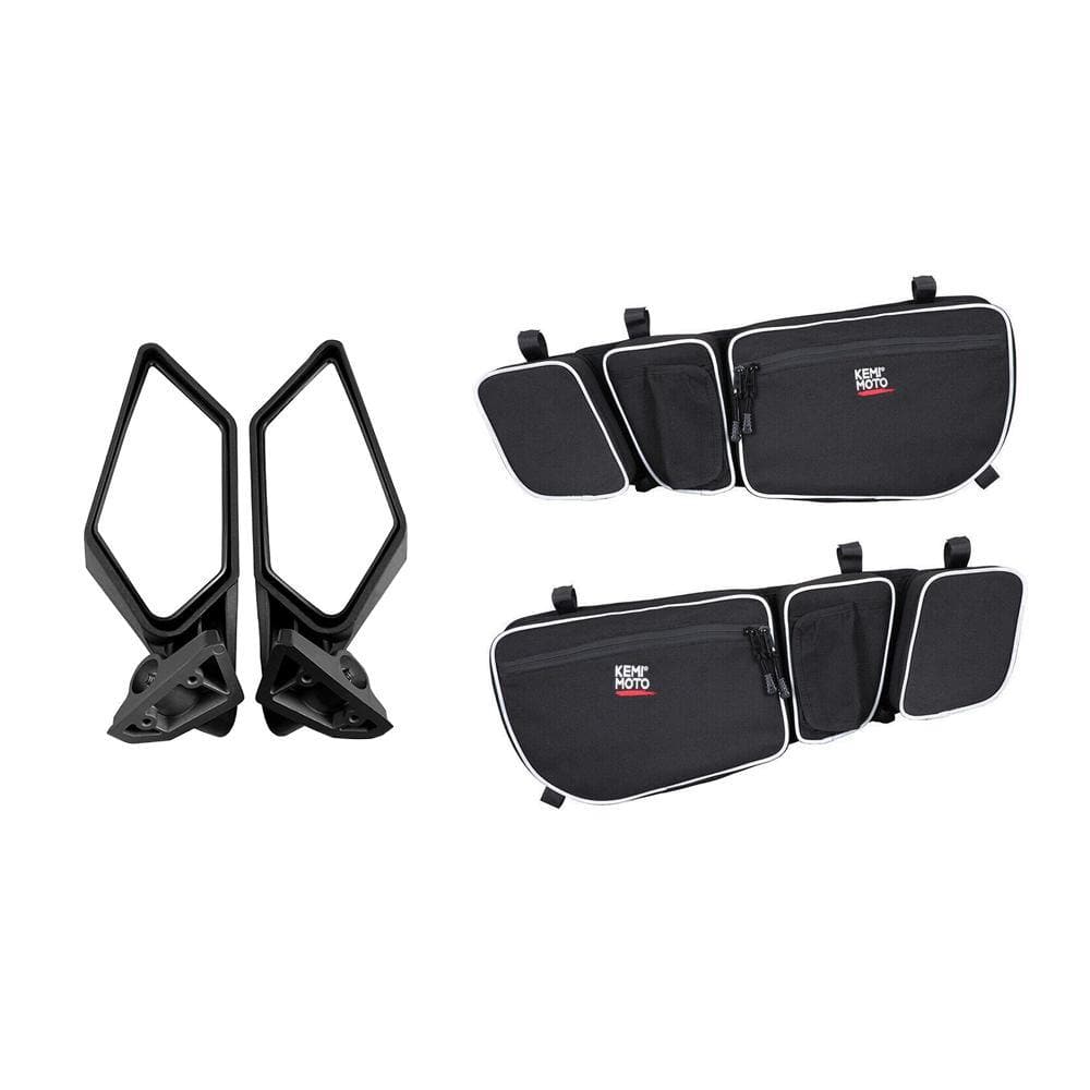 KEMIMOTO Maverick X3 specchietti + borse porta set