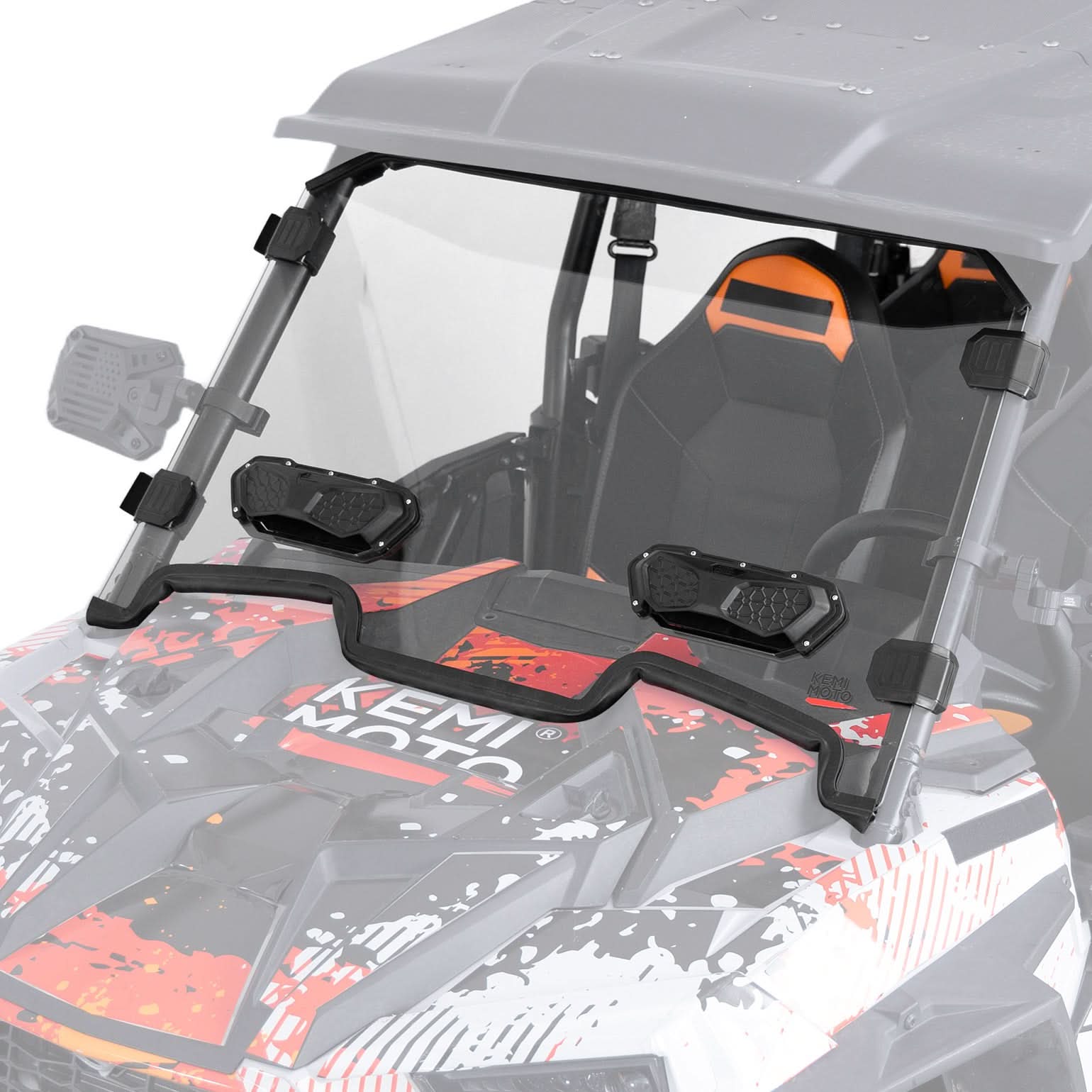 Kemimoto RZR XP 1000 parabrezza ventilato policarbonato