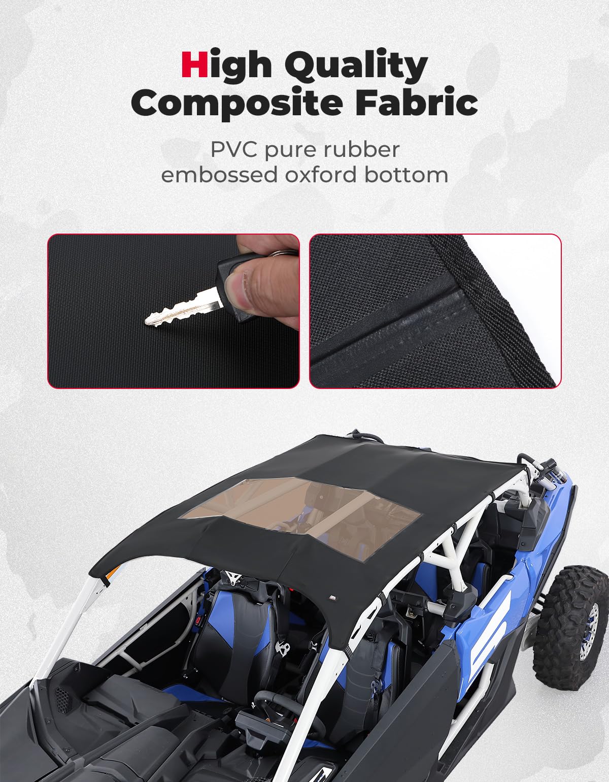 KEMIMOTO Tettuccio Morbido Maverick X3 MAX Impermeabile