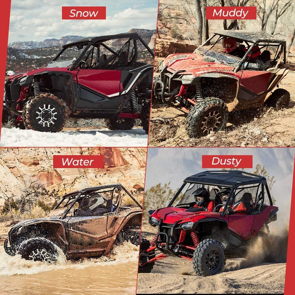Kemimoto pannelli porta inferiori Honda Talon 1000 2 porte plastica