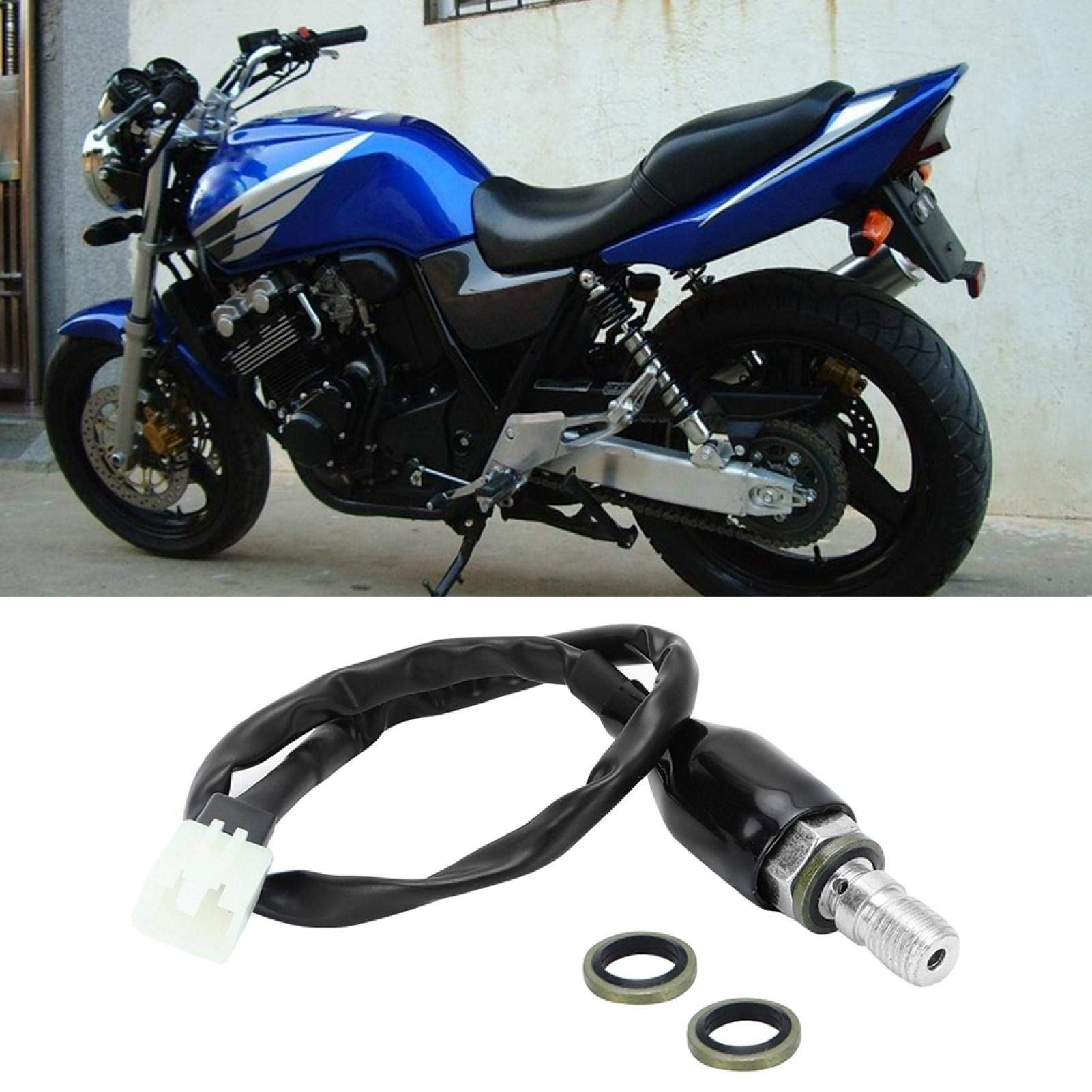 Kuuleyn Interruttore Freno Idraulico Moto M10x1.25 Testa Dritta