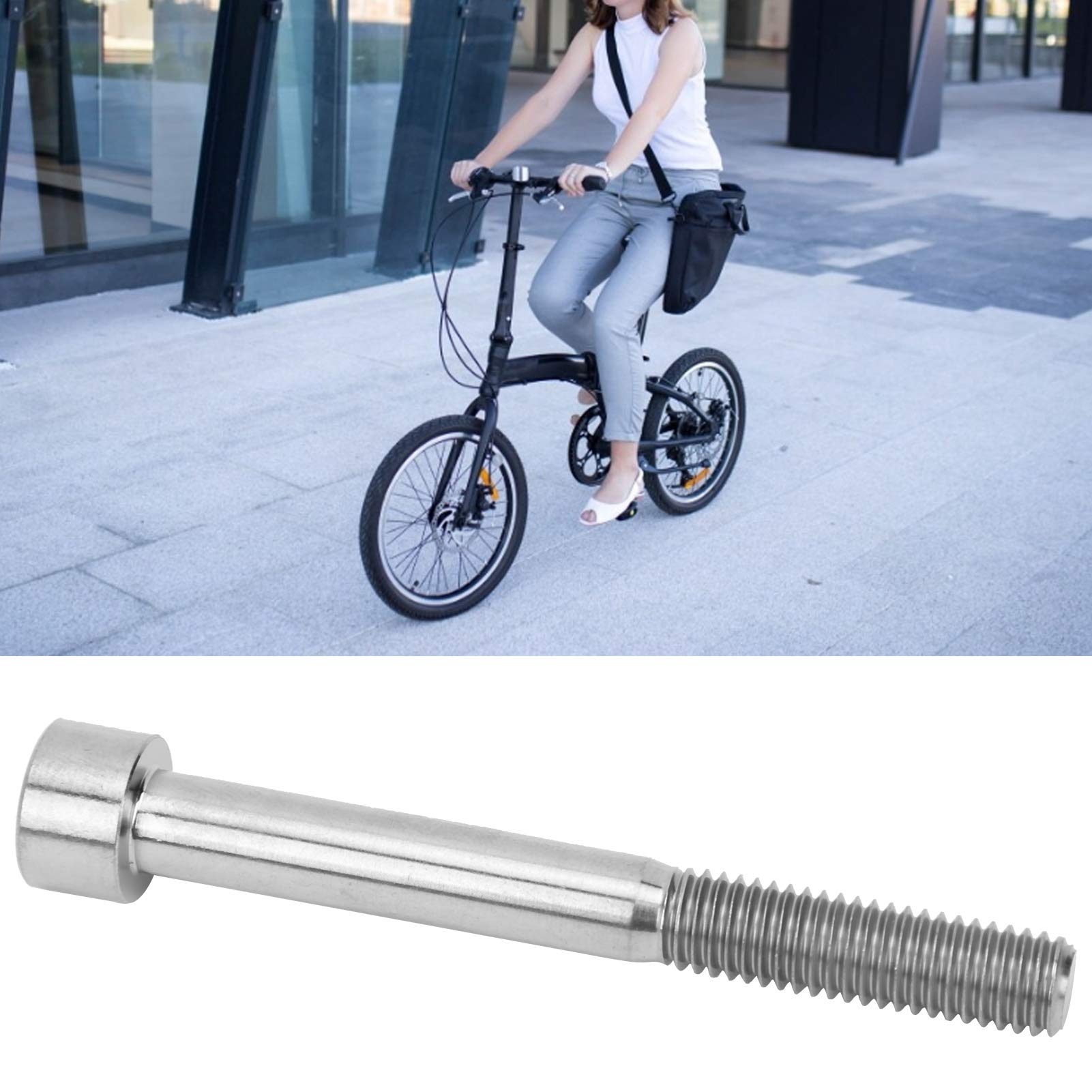 Kuuleyn Bullone cuffia bici M8x70mm titanio Brompton