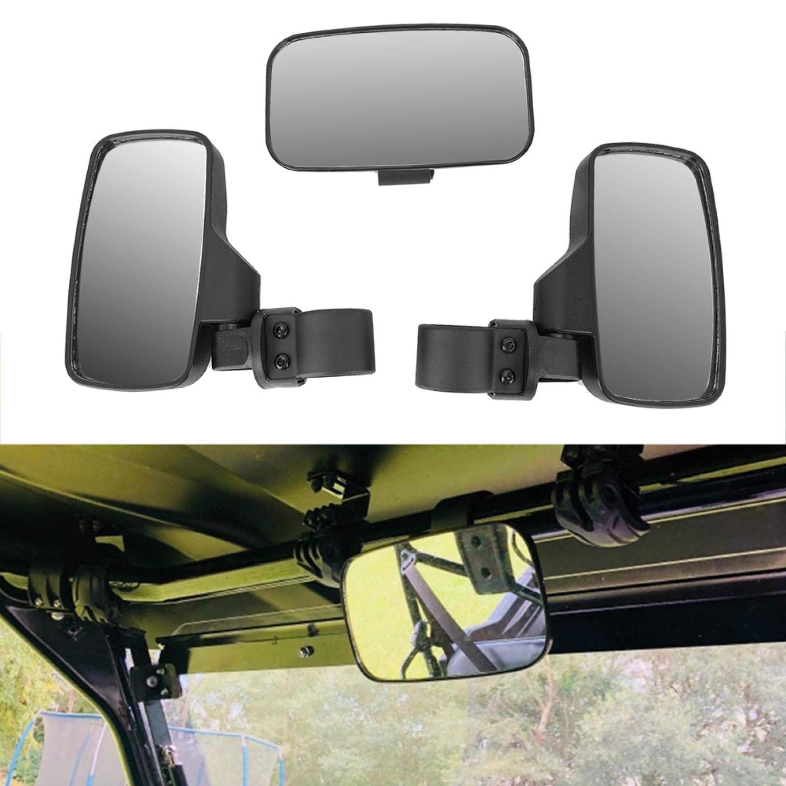 Kuuleyn Kit Specchietti ATV UTV centrale laterali neri