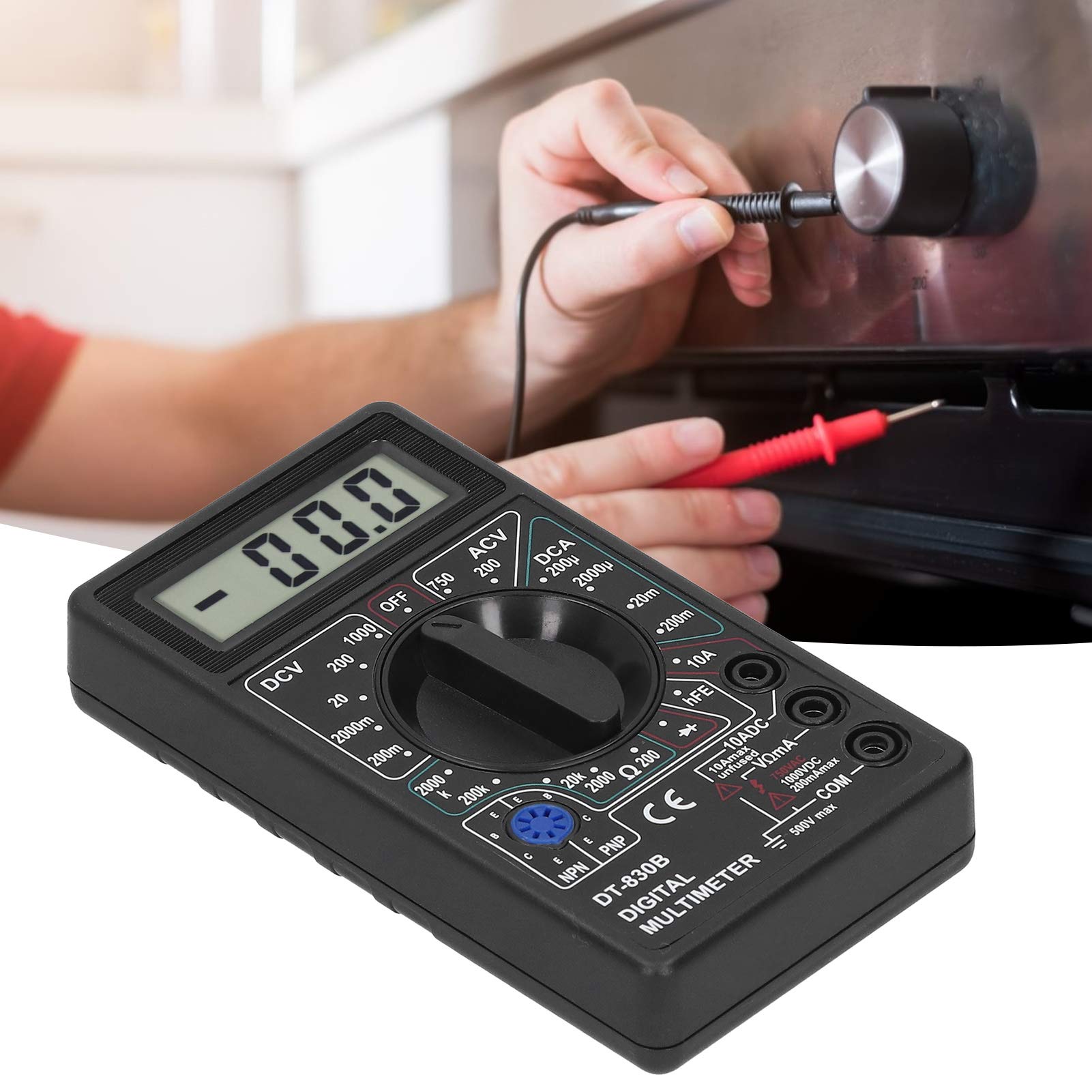 Kuuleyn DT830B Multimetro Digitale Portatile 200-500V