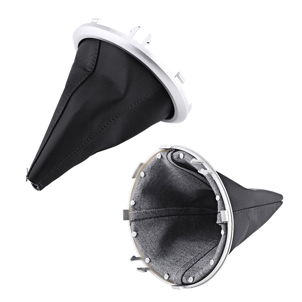 Kuuleyn Cuffia Cambio Swift SX4 2005-2010 Pelle PU Nera Antipolvere