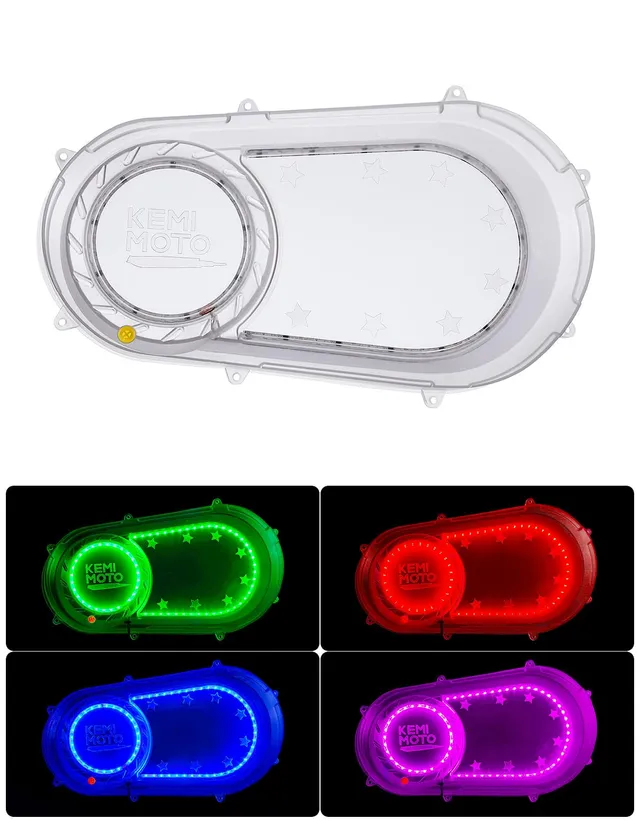 KEMIMOTO Coperchio Frizione Esterno RGB per Polaris RZR Ranger