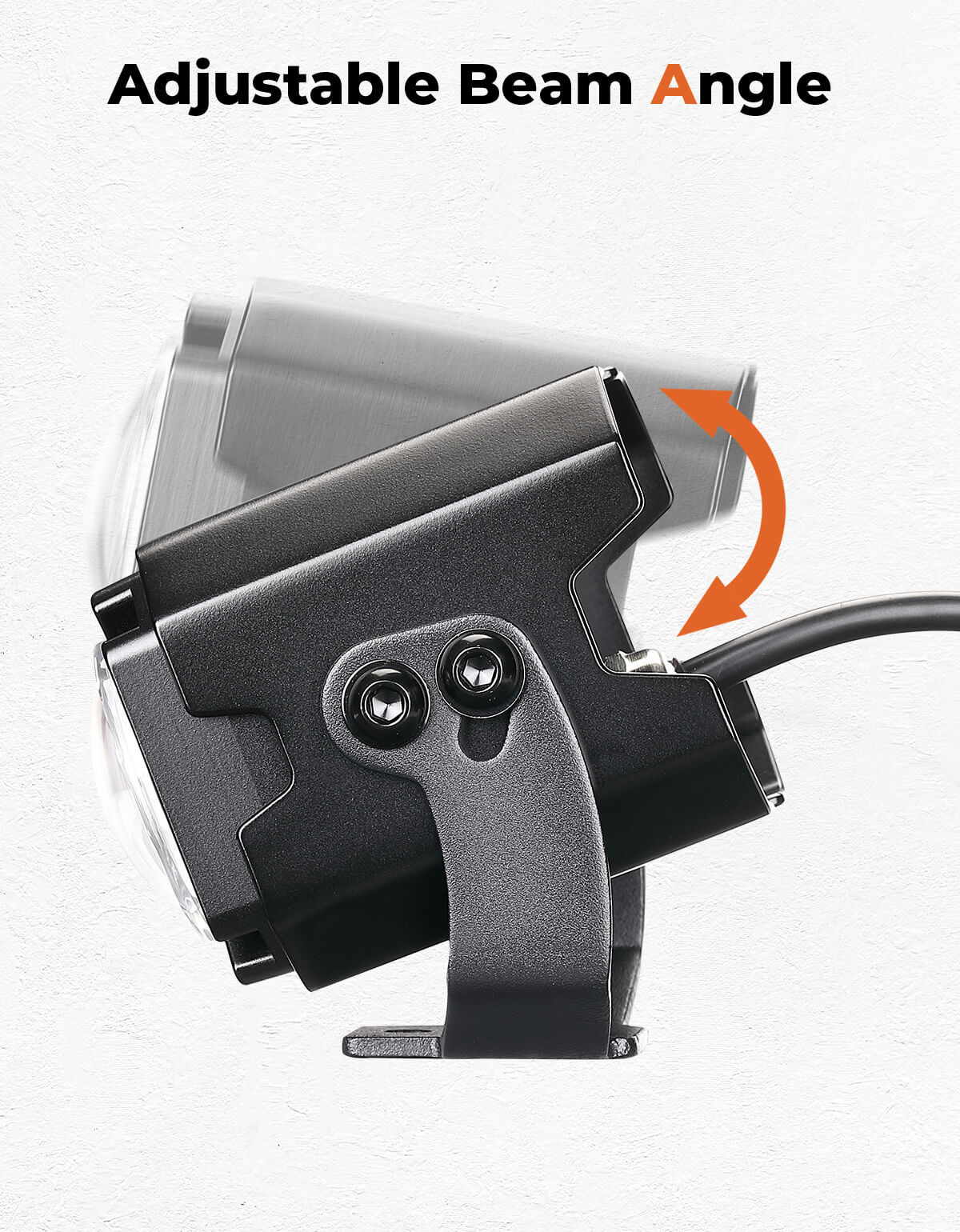 KEMIMOTO Fari LED UTV Spot con Morsetto 1.5-2" IP65