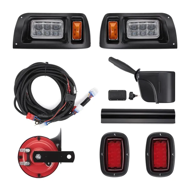 KEMIMOTO B1406-03601BK kit luci LED 12V Club Car DS uso stradale
