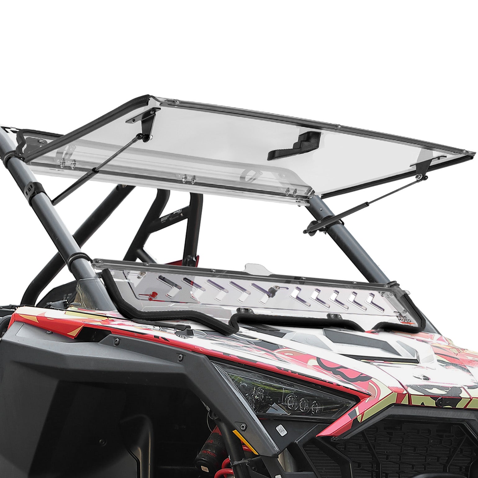Kemimoto RZR PRO XP parabrezza flip policarbonato