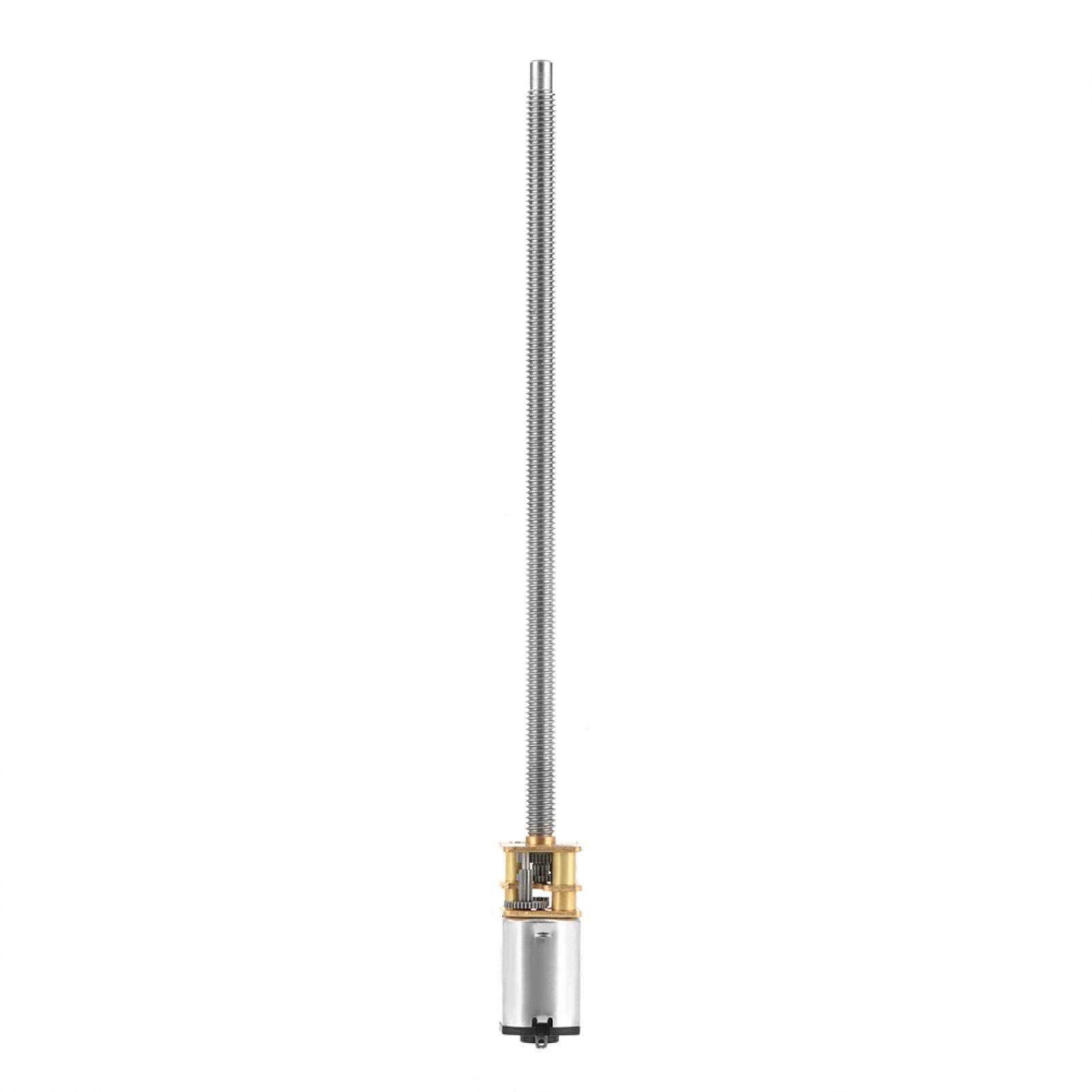 Kuuleyn GA12N20 Motoriduttore DC 6V 60 RPM Albero M4x100mm