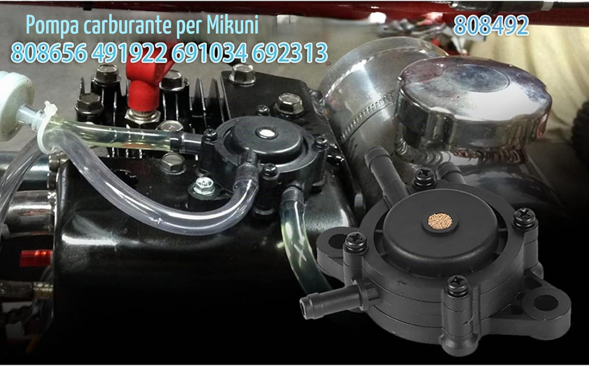 Kuuleyn Pompa benzina Mikuni Briggs Stratton 808492 plastica