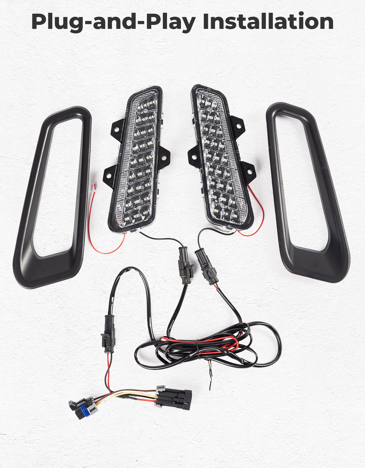 KEMIMOTO Luci LED Paraurti Ranger XD 1500 2 Pezzi