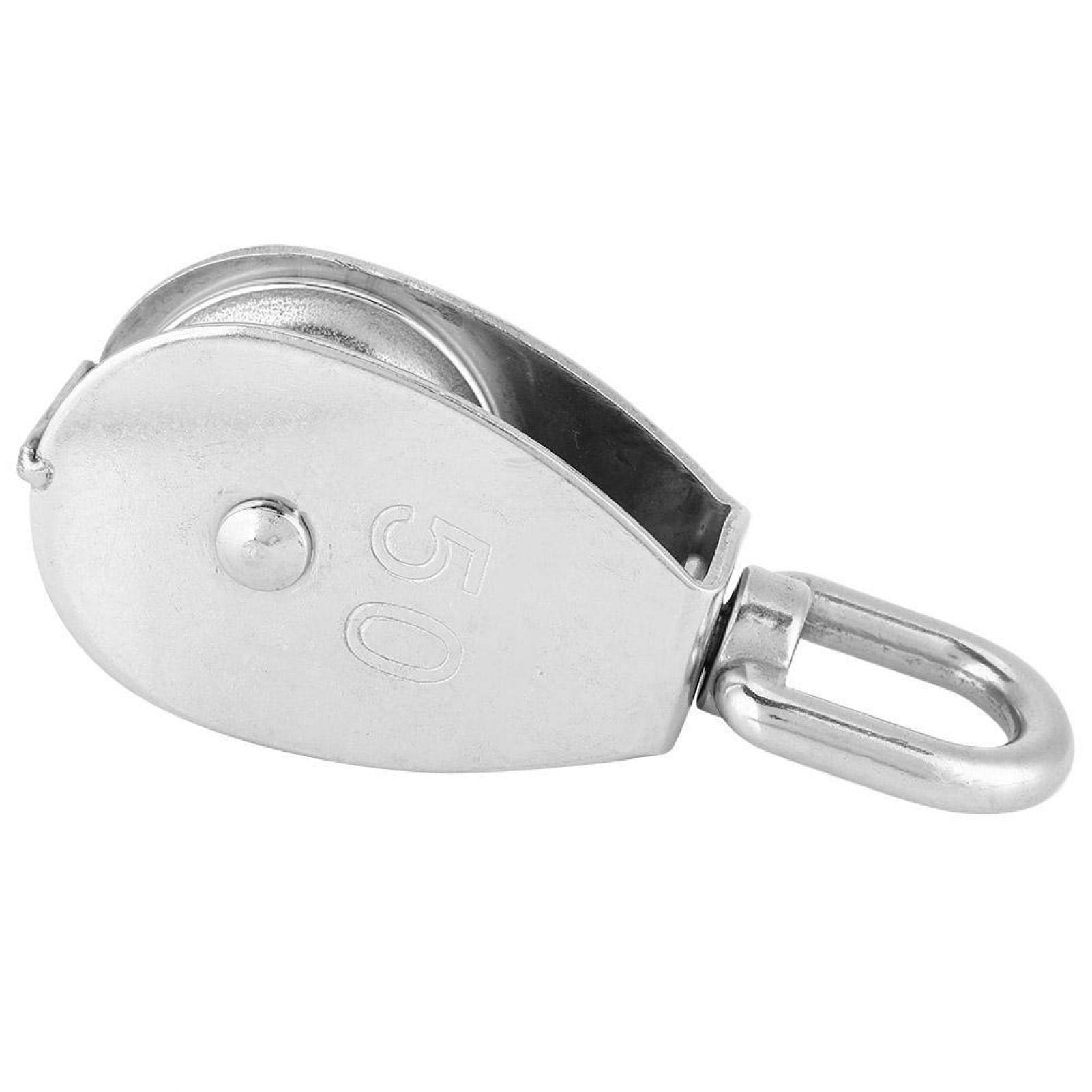 Kuuleyn Carrucola M50 Ruota Singola Acciaio Inox 304