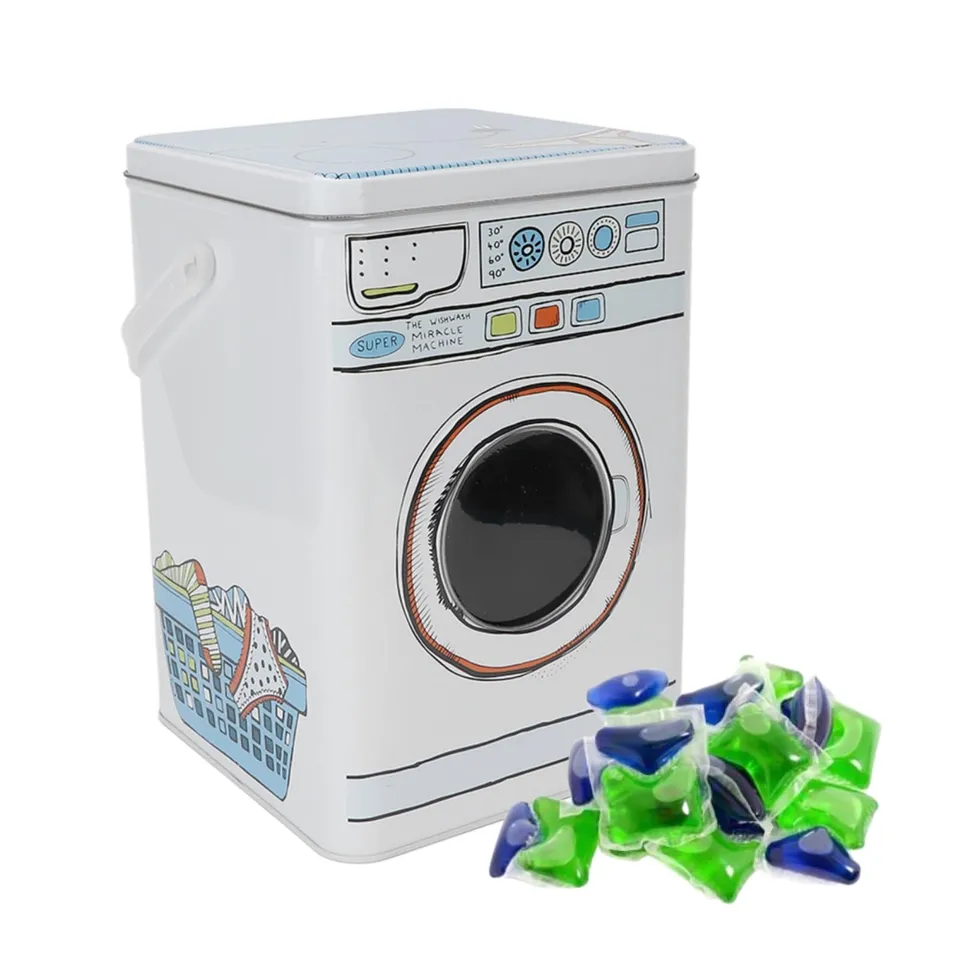 Kuuleyn Contenitore Detersivo Bucato Metallo 1 Pezzo