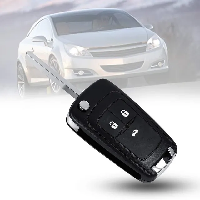 Kuuleyn Guscio Chiave 3 Tasti per Opel Astra Guscio ABS