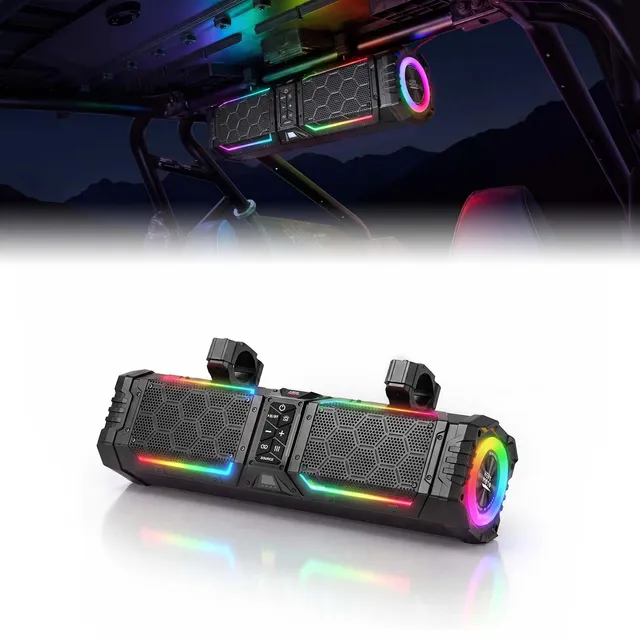 KEMIMOTO Midnight 50 Lite Gen2 Soundbar UTV 20" 6 Altoparlanti